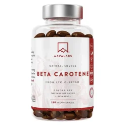 Aavalabs Vitamin A (Retinol)|Carotin-Beta Carotin Vitamin A vegan Weichkapseln, 180 St