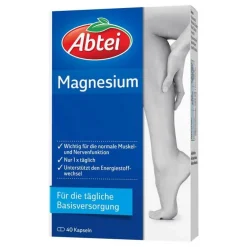 Abtei Muskulatur|Magnesium-Magnesium Kapseln, 40 St