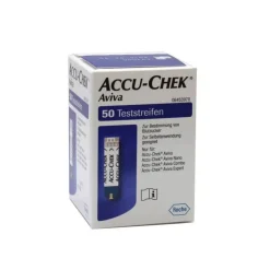 Accu Chek Blutzuckertests|Teststreifen-ACCU-CHEK® Aviva Teststreifen, 1X50 St