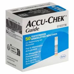 Accu Chek Teststreifen-Accu-Chek Guide Teststreifen, 1X50 St
