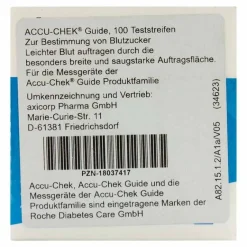 Best Accu Chek Accu-Chek Guide Teststreifen, 100 St