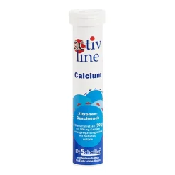 Activeline Calcium-Activline Calcium Zitrone Brausetabletten, 20 St