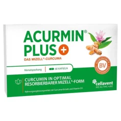 Acurmin Kurkuma Kapseln-Plus Das Mizell-Curcuma Weichkapseln, 60 St