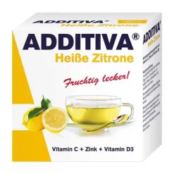 Additiva Zink|Vitamin D (Colecalciferol)-Heiße Zitrone Pulver, 120 g