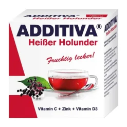 Additiva Zink|Vitamin D (Colecalciferol)-Heißer Holunder Pulver, 100 g