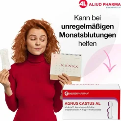 Aliud Pharma Pms Behandeln-AGNUS CASTUS AL Filmtabletten, 2x100 St