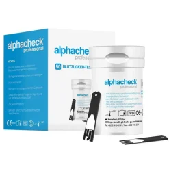 Alphacheck Teststreifen-professional Blutzuckerteststreifen, 50 St