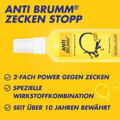 Anti Brumm Zeckenspray-Zecken Stopp Spray, 75 ml