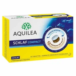 Aquilea Melatonin Tabletten-Schlaf Compact Tabletten, 60 St