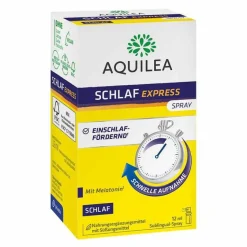 Aquilea Melatonin Spray-Schlaf Express Sublingual-Spray, 12 ml