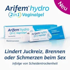 Arifem Intimpflege|Gleitmittel-hydro 2in1 Vaginalgel, 30 ml