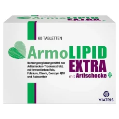 Armolipid Coenzym Q10|Homocysteinspiegel-Extra Tabletten mit Artischocke, 60 St