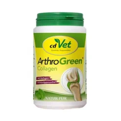 Best Cd Vet Arthrogreen Collagen Pulver für Hunde / Katzen / Pferde, 130 g