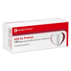 Sale Aliud Pharma ASS AL Protect 100 mg magensaftresistente Tabletten, 50 St