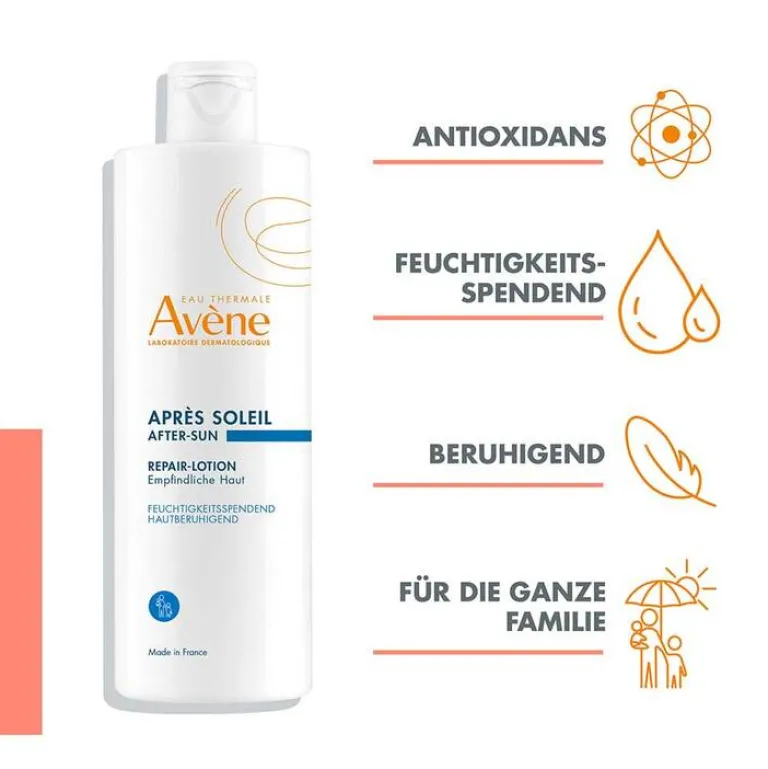 Avene After Sun & Regeneration-After-Sun Repair Lotion, 400 ml