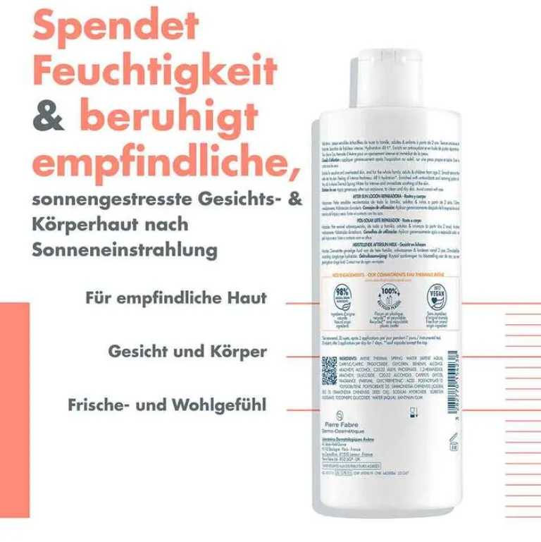 Avene After Sun & Regeneration-After-Sun Repair Lotion, 400 ml