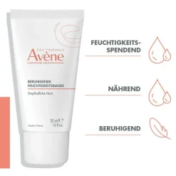 Avene Gesichtsmasken Für Ein Gepflegtes Hautbild-beruhigende Feuchtigkeitsmaske, 50 ml