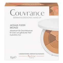Avene Puder-Couvrance Mosaik-Puder bronze mit Schwämmchen, 10 g