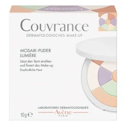 Avene Puder-Couvrance Mosaik-Puder lumiere mit Schwämmchen, 10 g