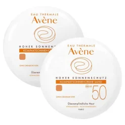 Avene Lsf 50+-Kompaktsonnencreme sand SPF 50 , 2x10 g
