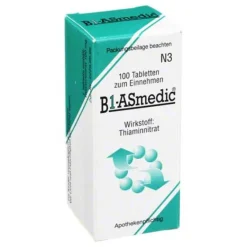 B1-Asmedic Vitamin B1 (Thiamin)-B1 Asmedic Tabletten, 100 St