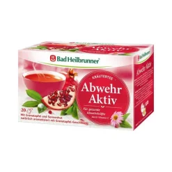 Bad Heilbrunner Kräutertee-Kräutertee Abwehr Aktiv, 20 St