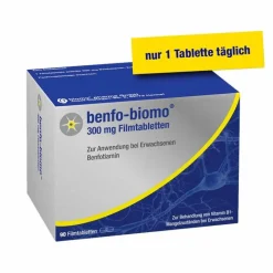 Benfo-Biomo Vitamin B1 (Thiamin)-300 mg Filmtabletten, 90 St