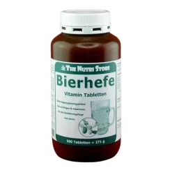 The Nutri Store Bierhefe-Bierhefe 500 mg Vitamin Tabletten, 500 St