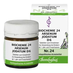 Best Bombastus Biochemie 24 Arsenum jodatum D 6 Tabletten, 80 St