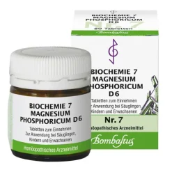 Discount Bombastus Biochemie 7 Magnesium phosphoricum D 6 Tabletten, 80 St