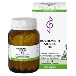 Outlet Bombastus Biochemie 11 Silicea D 6 Tabletten, 500 St