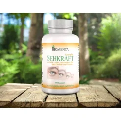 Biomenta Lutein-Sehkraft Kompl.DHA Lutein Zeaxanthin Kapseln , 90 St