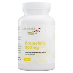 Clearance Vitaworld Bromelain 500 mg Kapseln Vita World, 100 St