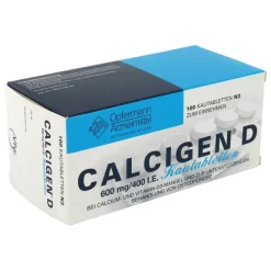 Discount Calcigen D 600 mg / 400 I.E. Kautabletten, 100 St