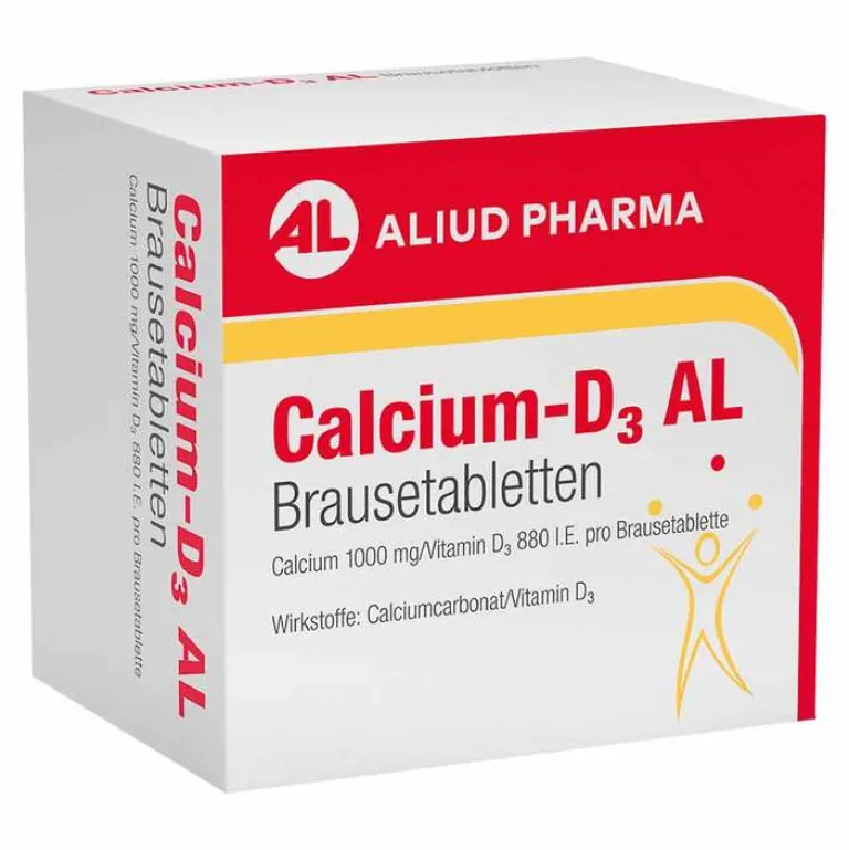 Aliud Pharma Calcium-Calcium D3 AL Brausetabletten, 50 St