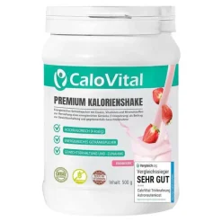 Best Calovital Premium Kalorienshake Erdbeere Pulver, 500 g