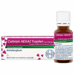 Clearance Hexal Cetirizin Tropfen bei Allergien, 20 ml