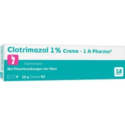 1A Pharma Hautpilz Creme-Clotrimazol 1% Creme 1A Phar, 20 g