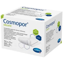Cosmopor Wundpflaster-® silicone Wundverband 5x7,2 cm, 25 St