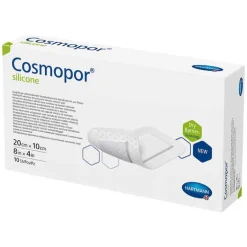 Cosmopor Wundpflaster-® silicone Wundverband 10x20 cm, 10 St