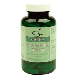 Green line Nutritheke Kreatin-Creatin 100% 500 mg Kapseln, 120 St