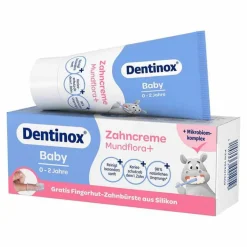 Dentinox Zahnpflege-Zahncreme Mundflora Baby, 30 ml