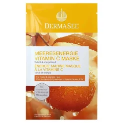 Dermasel Gesichtsmasken Für Ein Gepflegtes Hautbild-Maske Meeresenergie Vitamin C, 12 ml