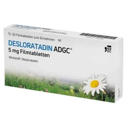 ADGC Desloratadin|Allergie Tabletten-Desloratadin- 5 mg Filmtabletten, 20 St