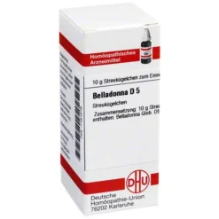 B-DHU Belladonna D 5 Globuli, 10 g