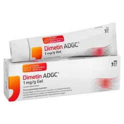 ADGC Mittel Gegen Sonnenbrand|Salbe Gegen Juckreiz-Dimetin ® 1 mg/g Gel, 50 g