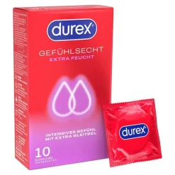 Durex Kondome-Gefühlsecht extra feucht Kondome, 10 St