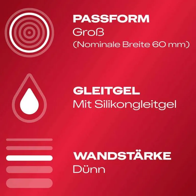 Outlet Durex Gefühlsecht extra groß Kondome, 10 St
