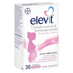 Elevit Schwangerschaft|Kinderwunsch Tabletten-1 Kinderwunsch & Schwangerschaft Tabletten, 30 St