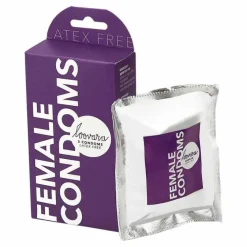 Clearance Loovara Female Condoms, 3 St